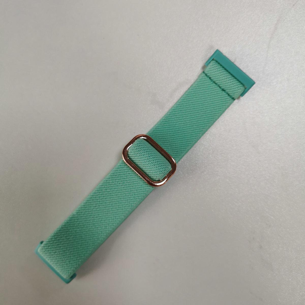 

Еластичний нейлоновий ремінець для годинника Fitbit Versa 3/4, Sense, Versa 2 з великою пряжкою Versa2/Lite/Versa SE м ята зелений колір