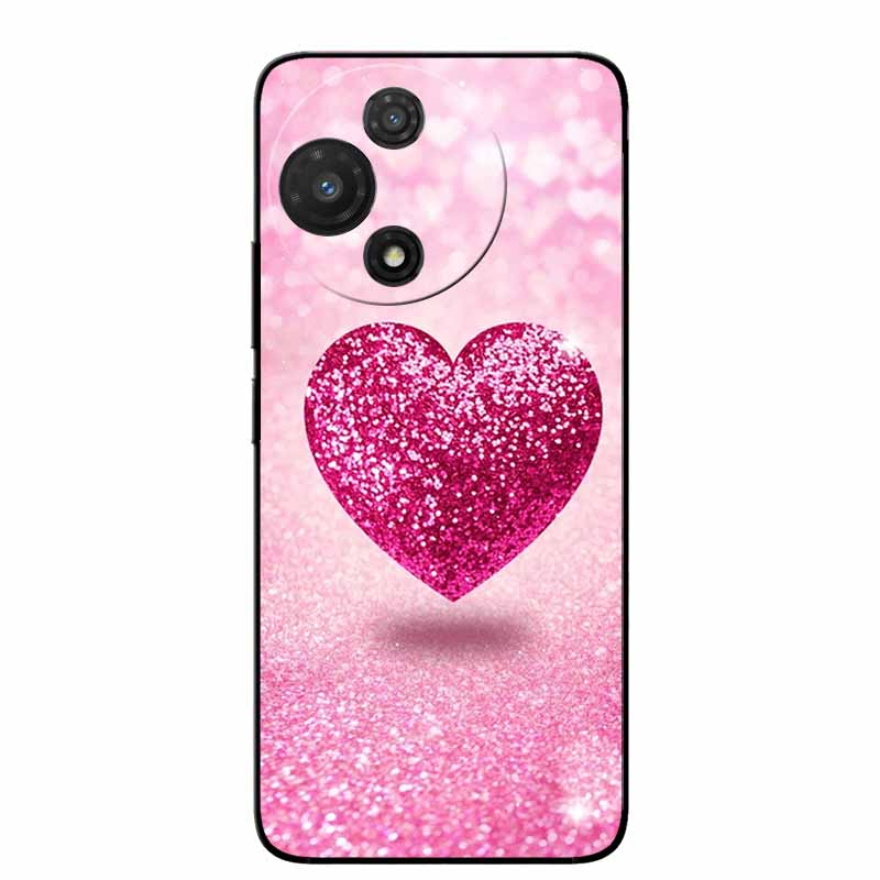 For TCL 60R 5G Case T519H Fashion Protective Silicone Back Cover Cases For TCL 60 R Animal Black Phone Funda TCL 60R T519H Coque