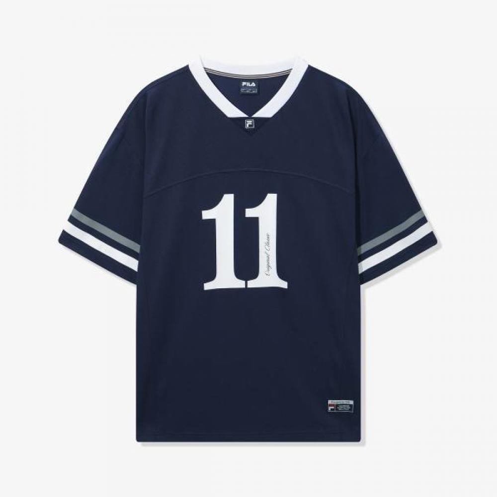 

Fila Mesh ShorT Sleeve T shirT BLUEDARKNAVY/2XL(110)