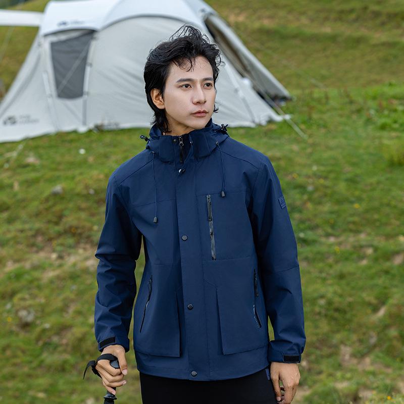 

Men s & Women s Hooded Windbreaker: Custom Autumn Jacket, Single-layer, Functional Style 3XL