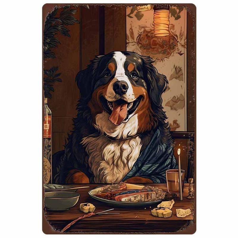 Retro Metal Paintings, Furniture, Living Room Decoration 20x30cm