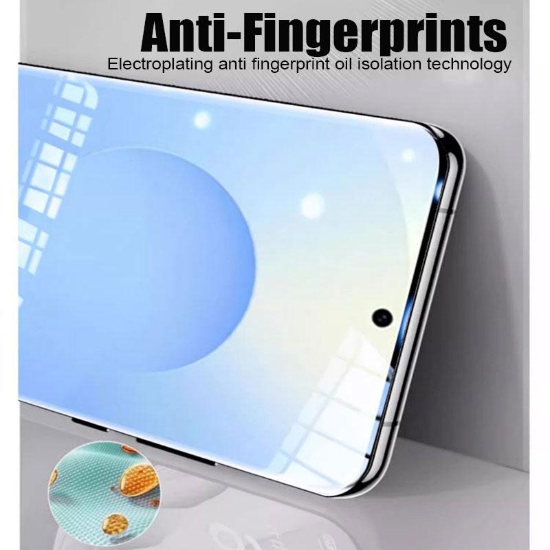 3PCS Full Cover Tempered Glass For Samsung Galaxy S25 S24 Ultra S25 Edge Screen Protector For Samsung S23 S22 Plus S21 Fe Glass