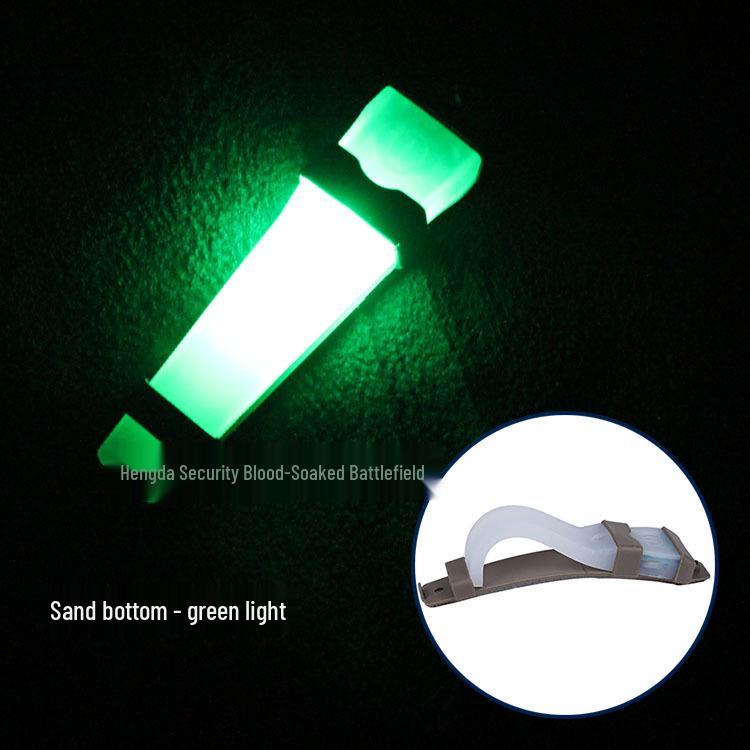 Silicone Tactical Helmet IFF Night Light for Outdoor Survival