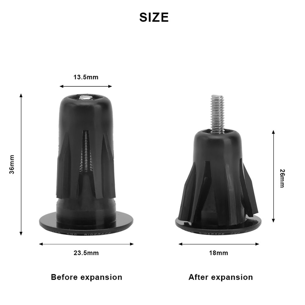 Parts Bike Grips Bicycle Grip End Cap Bike Bar End Plugs Handle Bar Plug Bike Handlebar End Plugs
