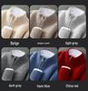Men's Pure Wool Half-High Collar Zipper Sweater – Thick, Loose, Fashionable, Warm, and Skin-Friendly Layering Shirt