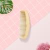 Natural Bamboo Wide Tooth Hair Comb for Women Men Anti-Static Afro Fork Comb Detangler Brush for Curly Straight Wet Dry Hair Prevents Breakage