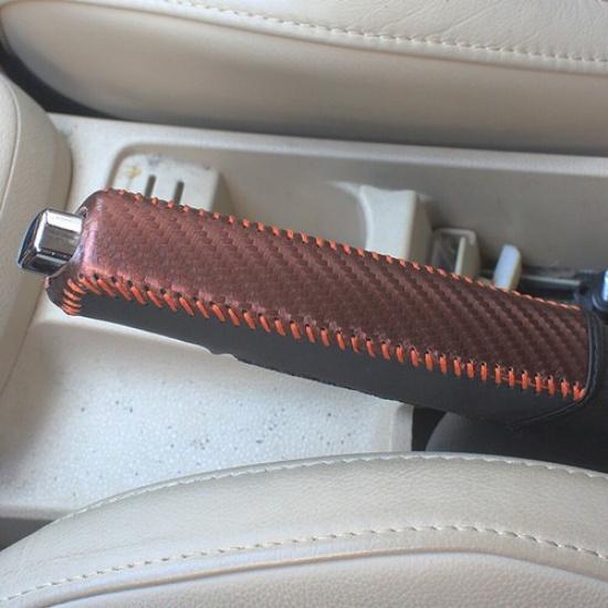 Car Handbrake Cover Car Gears Handbrake Cover Shift Lever Cover for Volkswagen