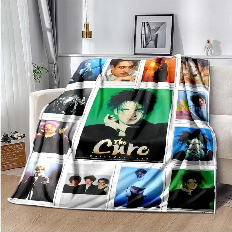 The Cure Sports Deka, Lehká Teplá Izolace Pohovka Postel Kancelář Auto Chrániče Kolen Deky, Decke, couverture, stragulum