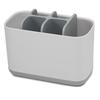 Porte Brosses À Dents - Joseph Joseph - EasyStore - Blanc - Gris - Accessoires De Salle De Bain