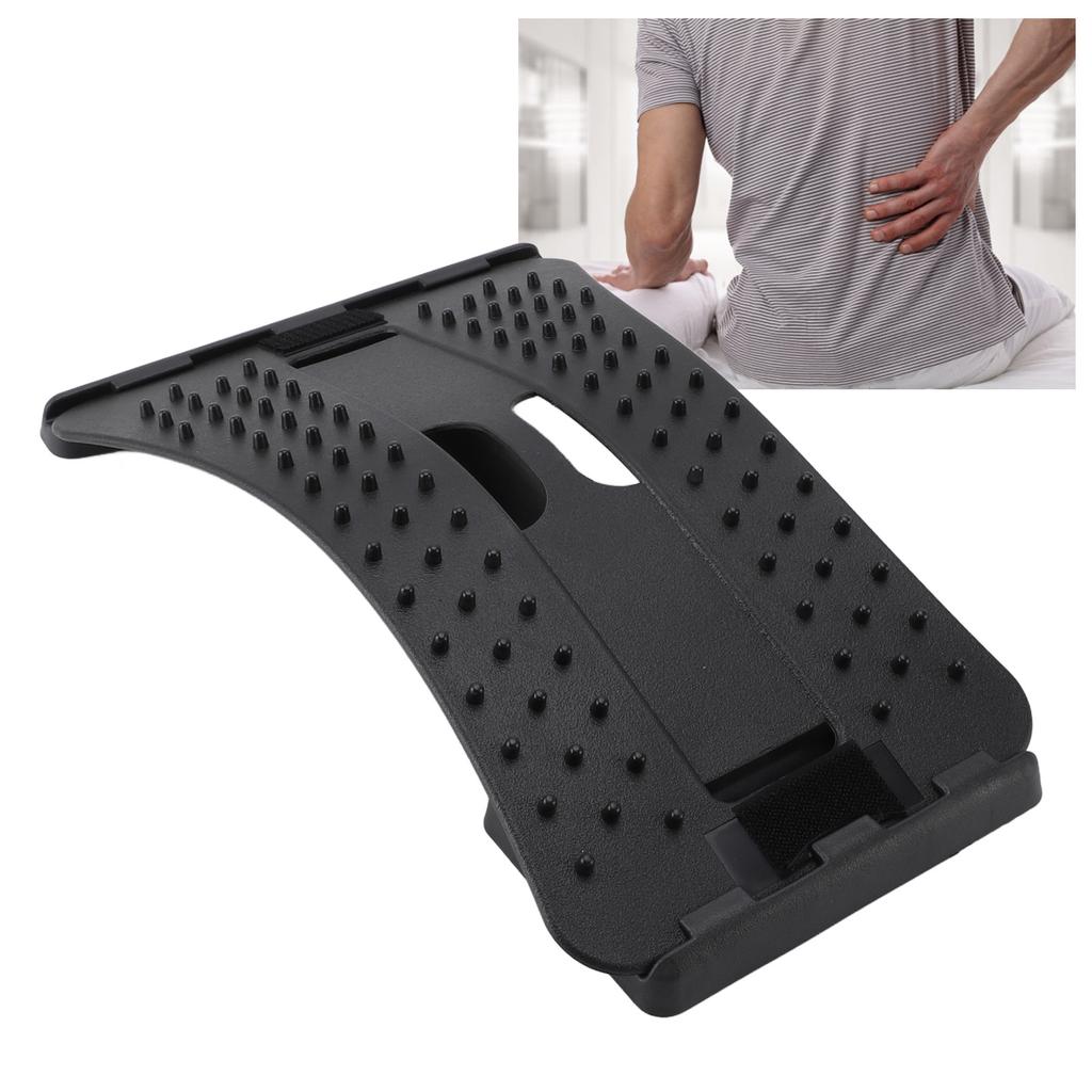 Back Stretcher Device Adjust Arcuation Reduce Discomfort Waist Lumbar Cracker Board for Incorrect Posture