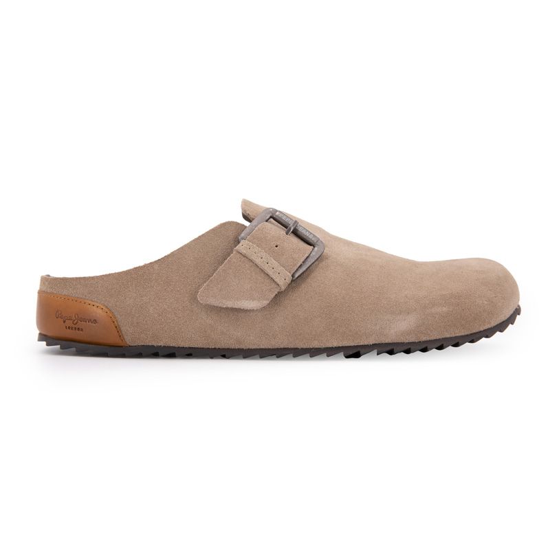 Mules sabots corby confort effet daim Homme PEPE JEANS