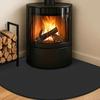 Hitzeschutzmatte für Ofen, feuerfest, Kaminmatte, dreilagiger flammhemmender Teppich, Holz, strapazierfähiger Hitzeschutz, Ofen, Kaminbodenmatte, Indoor, tragbar