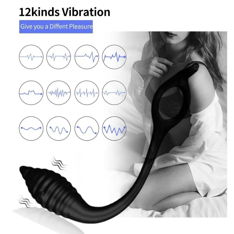 10rychlostní vibrační Ben Wa Ball G Spot Vibrator Anální bezdrátové dálkové ovládání