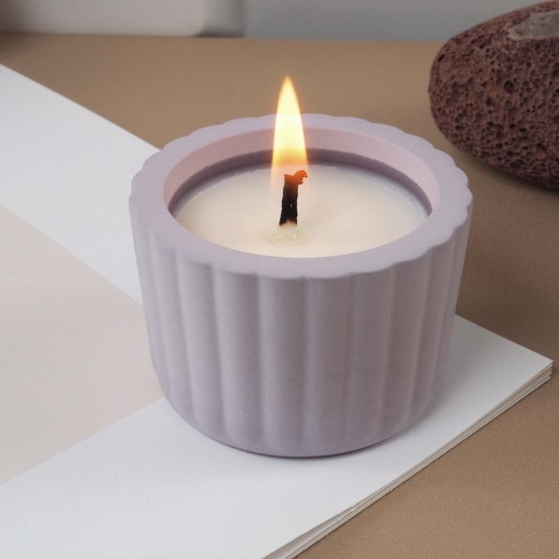Creative Silicone Mold for DIY Crystal Cement Cup Exquisite Gypsum Candle Cup Silicone Mold
