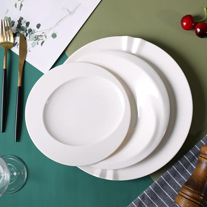 Huihuang Japanese Style Melamine Round Dinner Plate