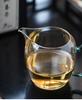 Japanese Thickened Transparent Gongdao Cup: Glass Side-Handle Serving Pitcher for Kung Fu Tea