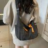 Casual Versatile Denim Zipper Women's Crossbody Bag Exquisite Retro Simple Shoulder Bags 2026 Fashi Large Capacity Tote Bag