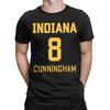 Lässiges Sophie Cunningham T-Shirt Für Unisex Unisex O-Ausschnitt Baumwoll-T-Shirt Basketball Nummer 8 T-Shirt Große Größen Kleidung