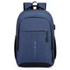 Men's Waterproof Laptop Backpack With USB Charging Port Large Capacity Travel School Bag Casual Rucksack