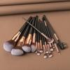 15pcs/set Cosmetics Makeup Brushes Kit Face Bronzer Eyebrow Brush Eye Shadow Brush Set  Women