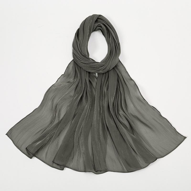 Muslim Headscarf Elegant Hijab Full Coverage Event Wear Premium Chiffon Material Stylish Design Breathable Comfortable For