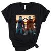 Vintage Michael Myers Horror Halloween Heart Hands Unisex Graphic T-shirt