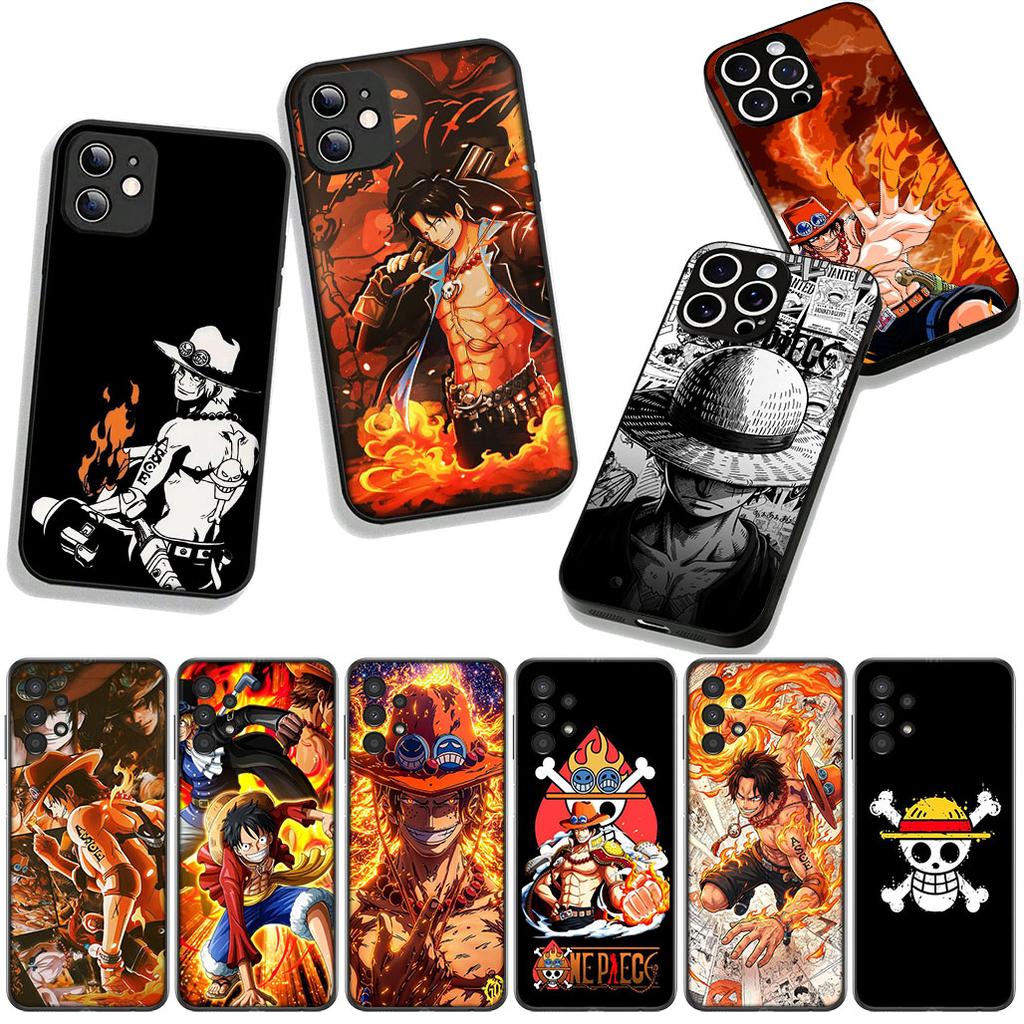 Wallpaper Ace Luffy One Piece for Motorola Moto G04 G13 G14 G22 G23 G20 G32 G34 G35 G64 G82 G84 G53 G60 G72 E14 E15 E13 Case