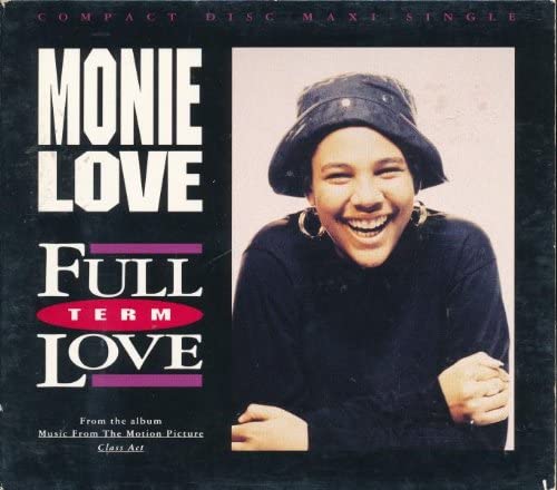 

CD MONIE LOVE - Full Term Love 9404052 Giant Records 1992 US Танцювальна та Електронна Вживаний