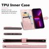 Flip PU Leather Wallet Case for iPhone 17 Air 16 13 11 14 15 Pro Max 16E Plus 12 Mini Magnetic Card Slot Holder Cover XL005