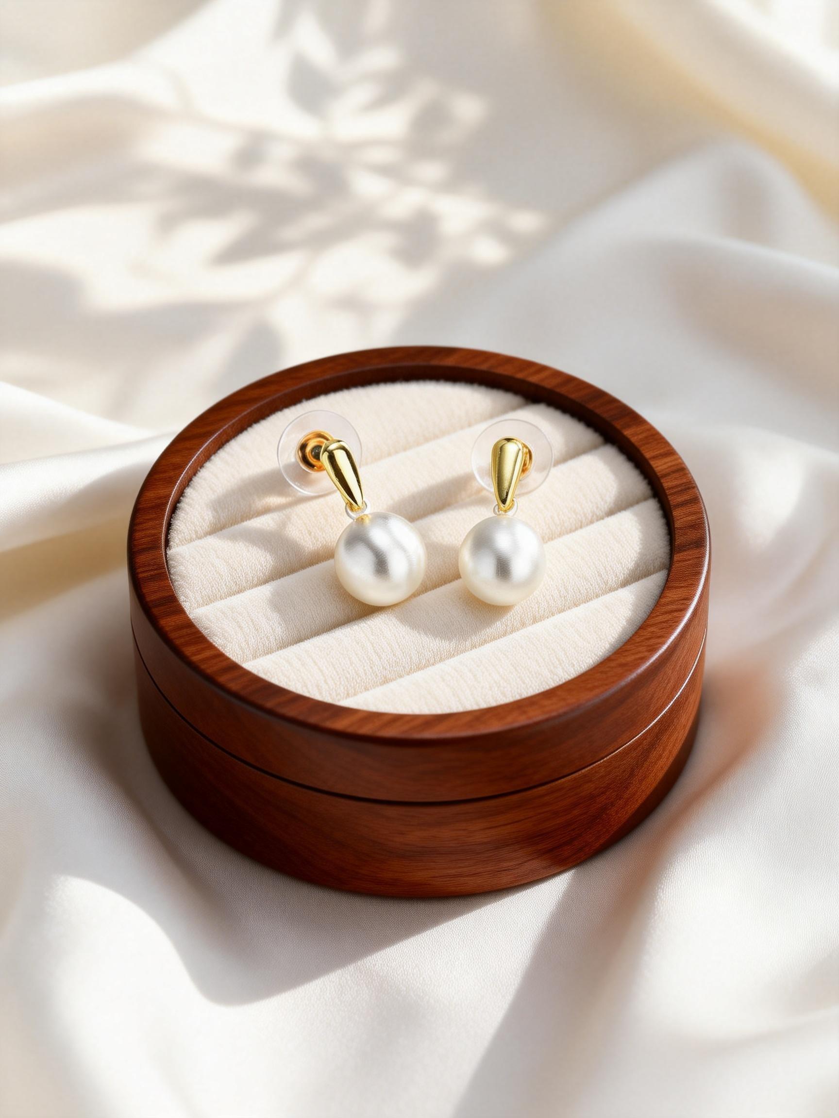 Temperament Contrasting Brushed Ball Earrings For Women Round Ball Pendant Stud Earrings Exquisite Jewelry Gift Party