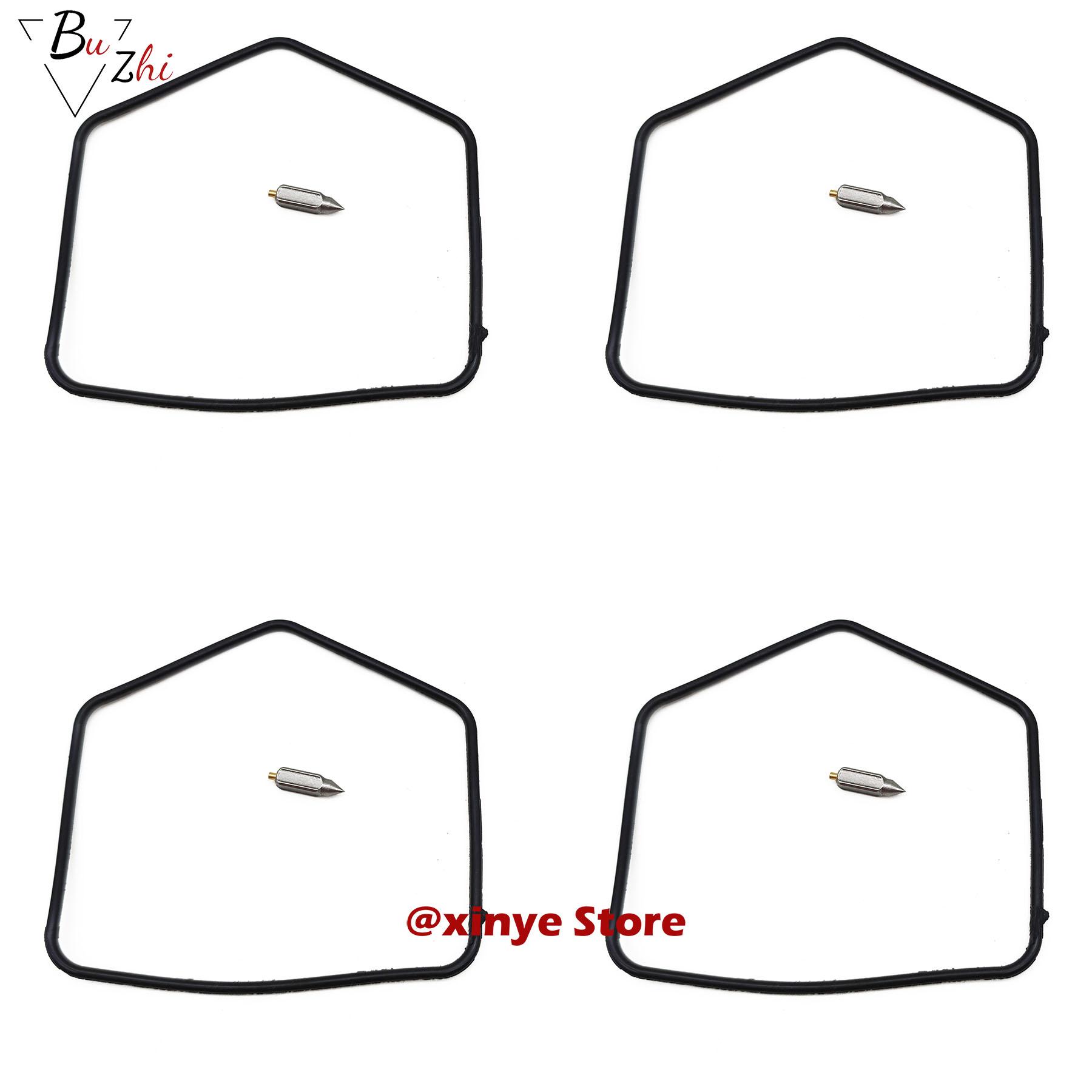 Motorcycle engine cylinder carburetor float needle gasket repair for Honda CB350F 1972 1973 1974 CB350 CB 350 F 350F 4pcs