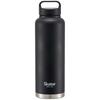 Skater Water Bottle 1500ml 1.5 Liters Handle Large Capacity Thermal Insulation Stainless Steel Mug Sports Easy Clean Wide Mouth Black STSC15-A