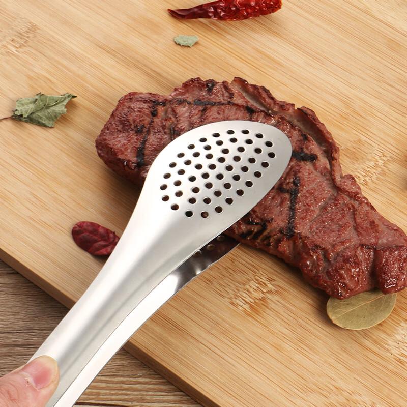 14-inch Stainless Steel BBQ & Food Tongs