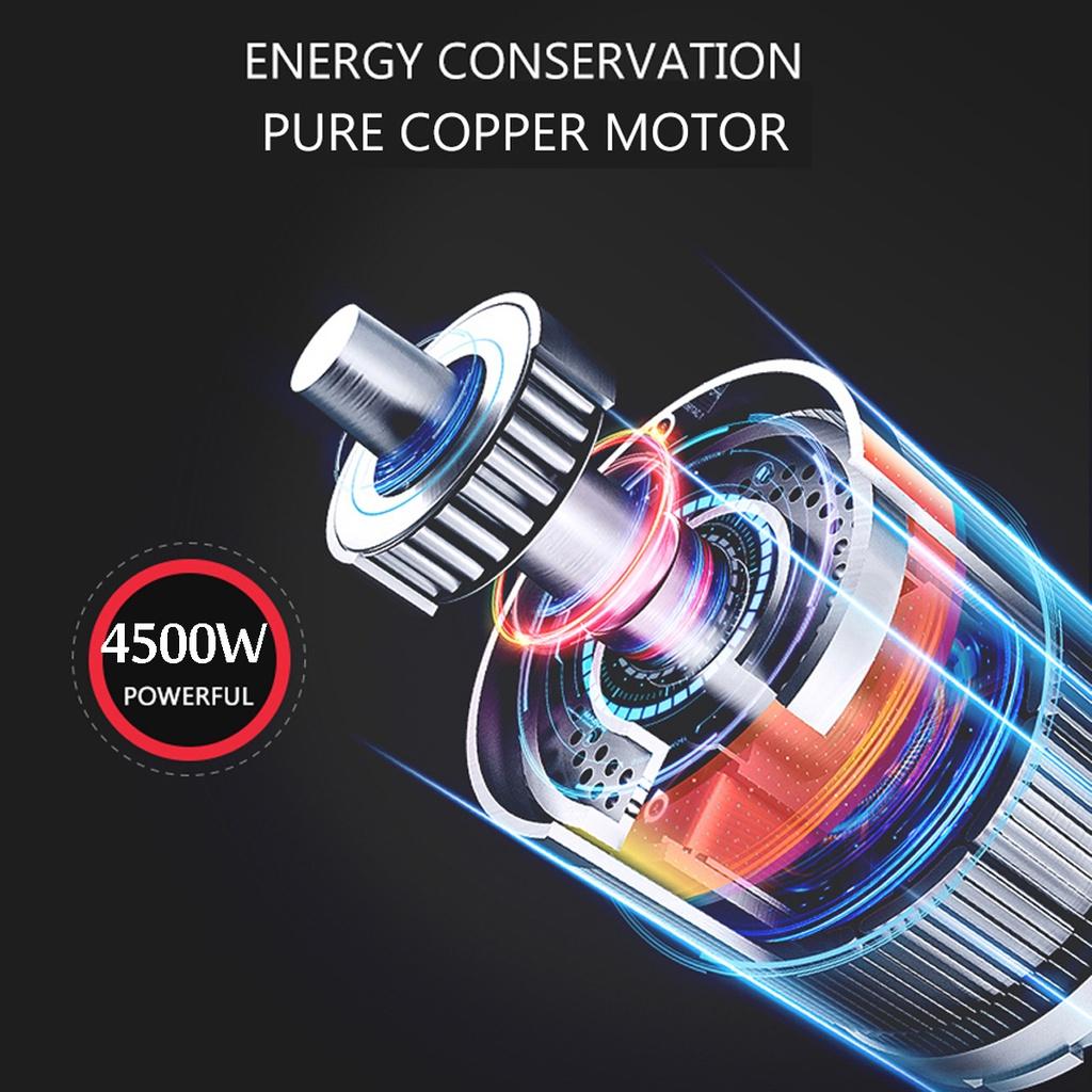 4500W 2000ML 7-trinns elektrisk blendermikser Kaffemaskin Juicer Kraftig multifunksjonell grønnsaksfruktpresser