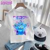 KPop Demon Hunters Kids Clothes 2025 Hot Anime Cotton T-shirt Harajuku Girls Casual Shirt Gift Fashion Movie Toddler T Shirts