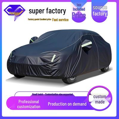 In-Stock Thickened Car Cover for Sun, Rain, Hail, and Dust Protection