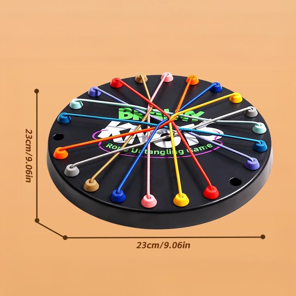Twisted Ropes Puzzle Logic Thinking Training Tangle Puzzle Game Family Party Games Parent-Child Interaction Toy