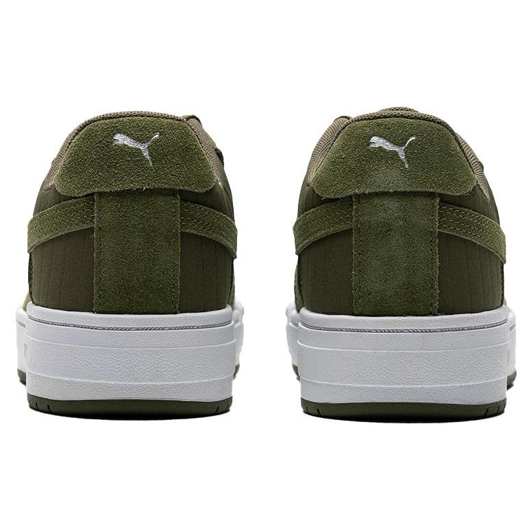 Puma Ca Pro Comfortable Shock Absorbing Durable Low-Top Sneakers Unisex Sneakers Green White 393277-02