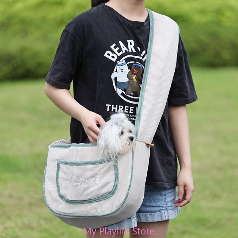 Pet Carriers Bag Portable Breathable Foldable Bag Cat Dogs Carrier Tote Bags Outgoing Outdoor Travel Pet Cats Handbag Safety