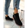 Women's Shoes 2025 High Quality Belt Buckle Women's Boots Fashion Plus Size Modern Boots Women Hot Sale Round Toe Naked Boots