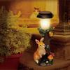 Allseasons Garden Solar Light Decorative Dwarf Animal No Batteries LED Garden Light Light, Rabbit/Solar Charging, Sensor, Ornament, Required,