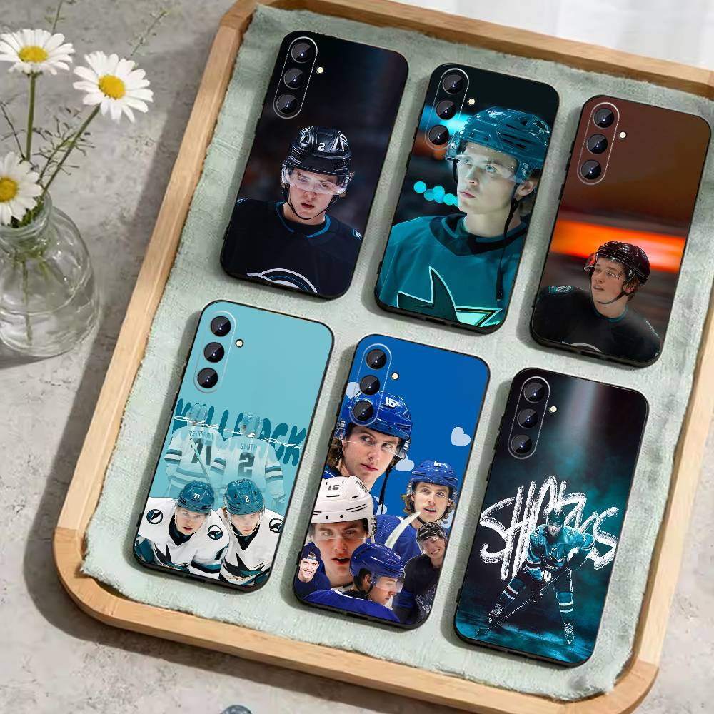 William Eklund-Sharks Phone Case For Samsung Galaxy A73,A21s,A22,A31,A52,A53,A71,A41Soft Black Shell
