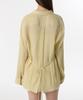 MUSINSA STANDARD WOMAN Women'S Oversized Sheer Crinkle Shirt [Butter]