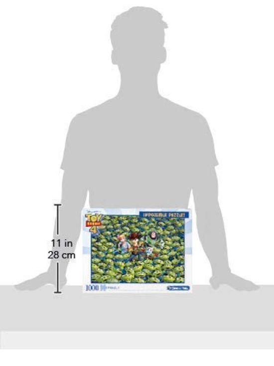 1000-piece Toy Story 4 Jigsaw Puzzle (69cm x 50cm) Disney Toy Story 4 Woody Buzz Alien [Used]