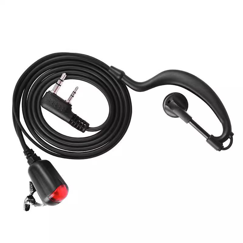 

Universal K-Head Walkie-Talkie Ear-Hook Headset with Indicator Light Other