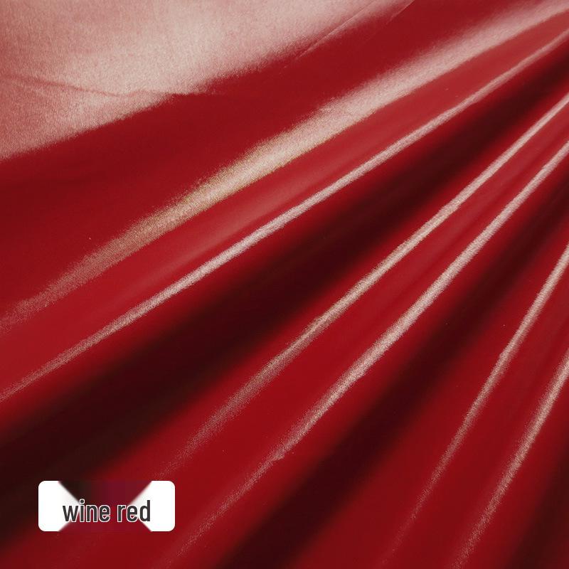 High-Gloss Waterproof 40D PU Nylon Taffeta Down Jacket Fabric