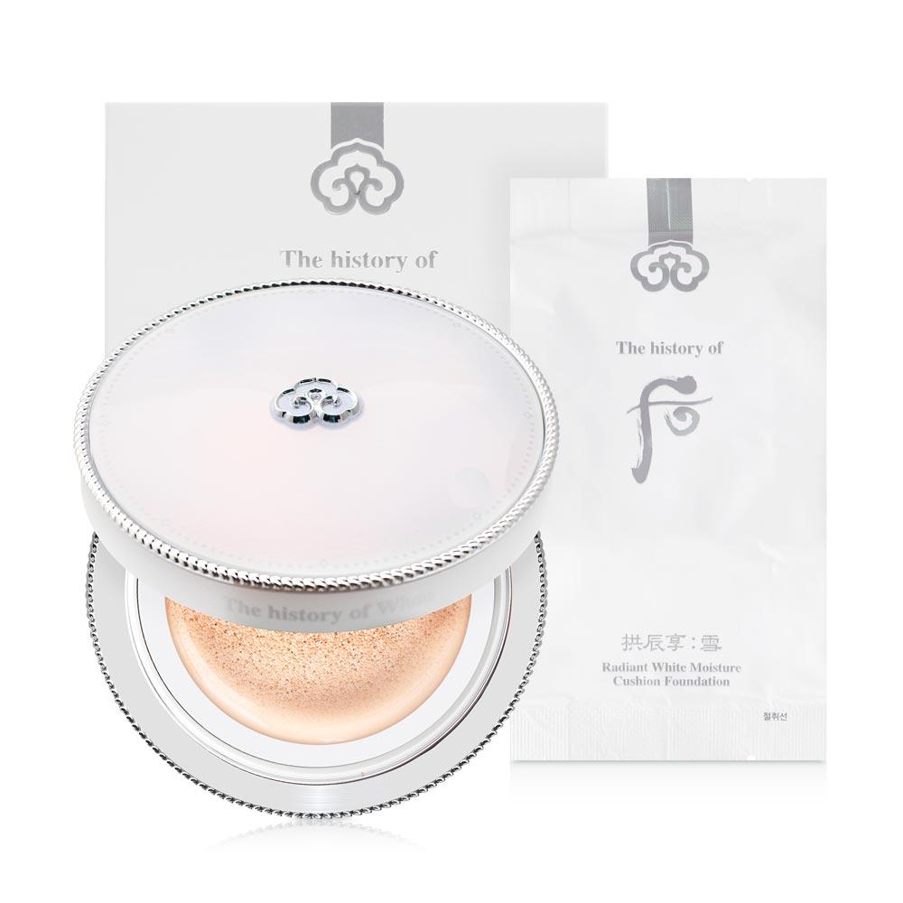 

Gongjinhyang Seol Whitening Moisture Glow Cushion (Main Product + Refill) No. 23
