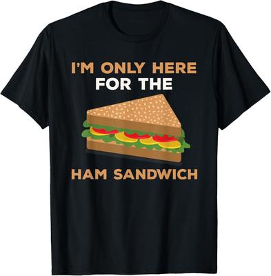 Funny Ham Sandwich Saying Love Fast Food T-Shirt