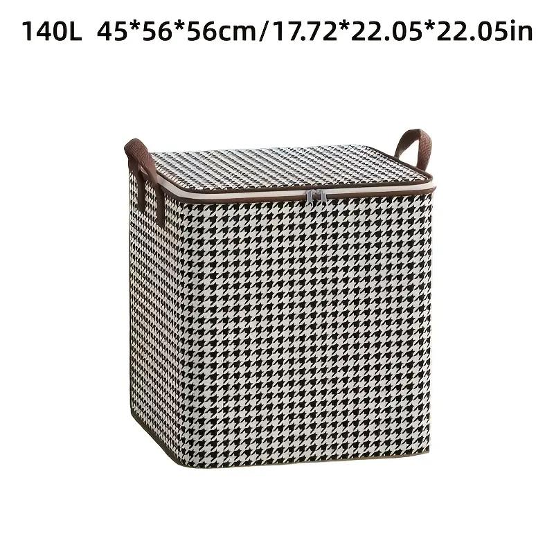 Large Capacity Storage Bags Foldable Clothes Storage Box Closet Organization Under-Bed Storage Closet