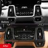 For Kia Sorento    Center Console Air Vent Outlet aA/C Cover Trim
